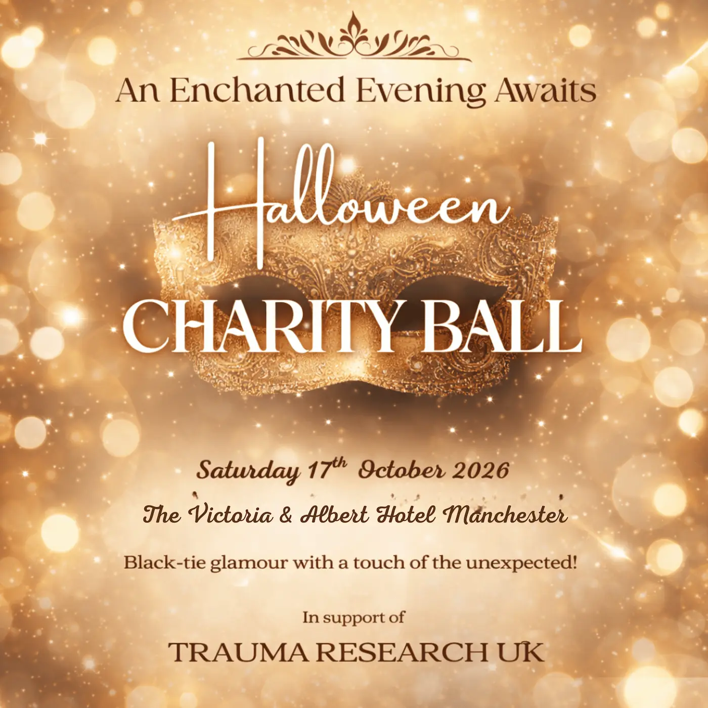 Trauma Research UK 2026 Halloween Charity Ball